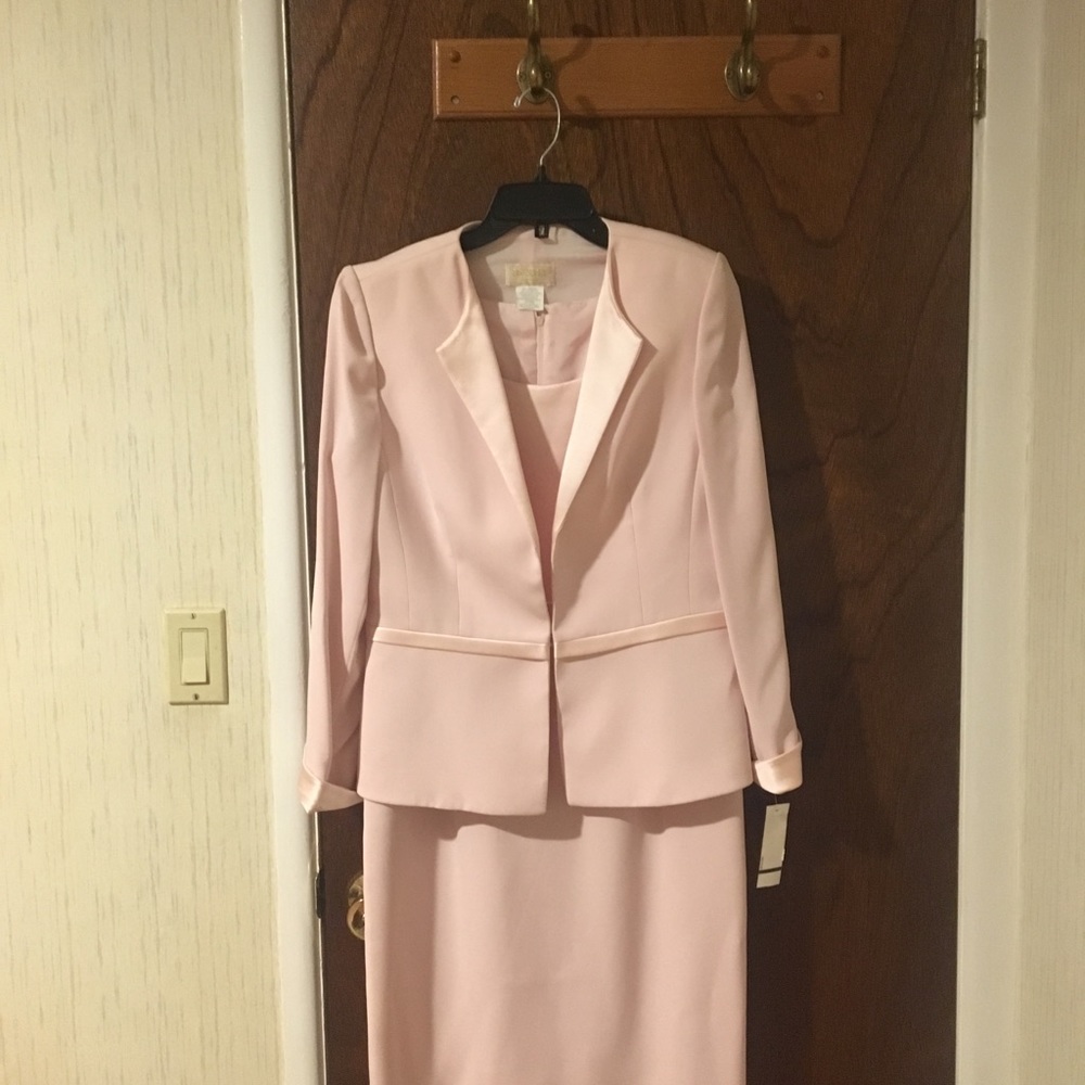 New Elegant Vintage Dress with Matching Jacket